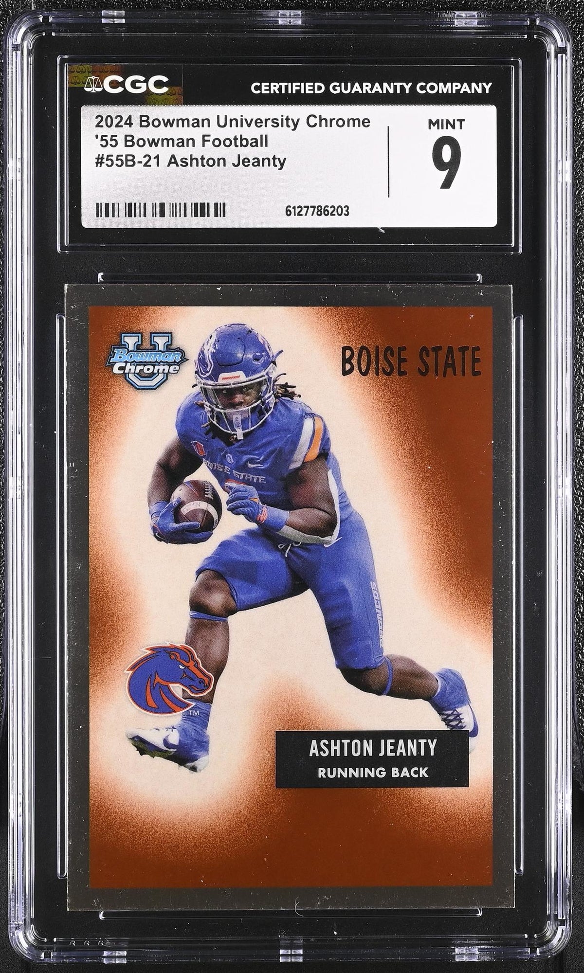 2024 Bowman Chrome #55B-21 Ashton Jeanty CGC 9