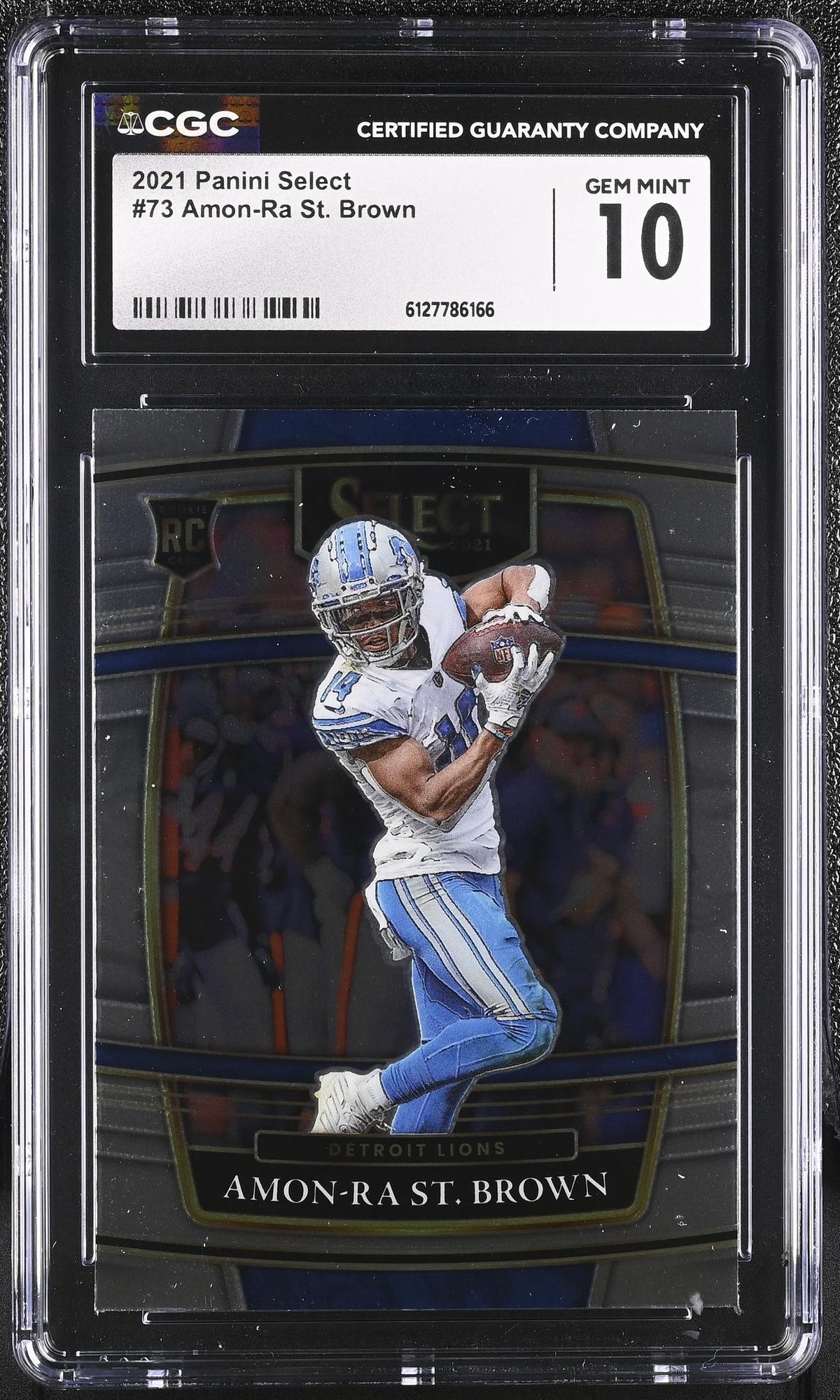 2021 Select #73 Amon-Ra St. Brown Concourse CGC 10