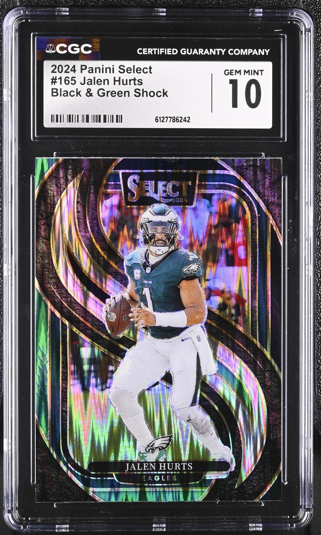 2024 Select #165 Jalen Hurts Premier Level CGC 10