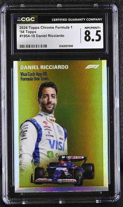2024 Topps Chrome #1954-18 Daniel Ricciardo CGC 8.5