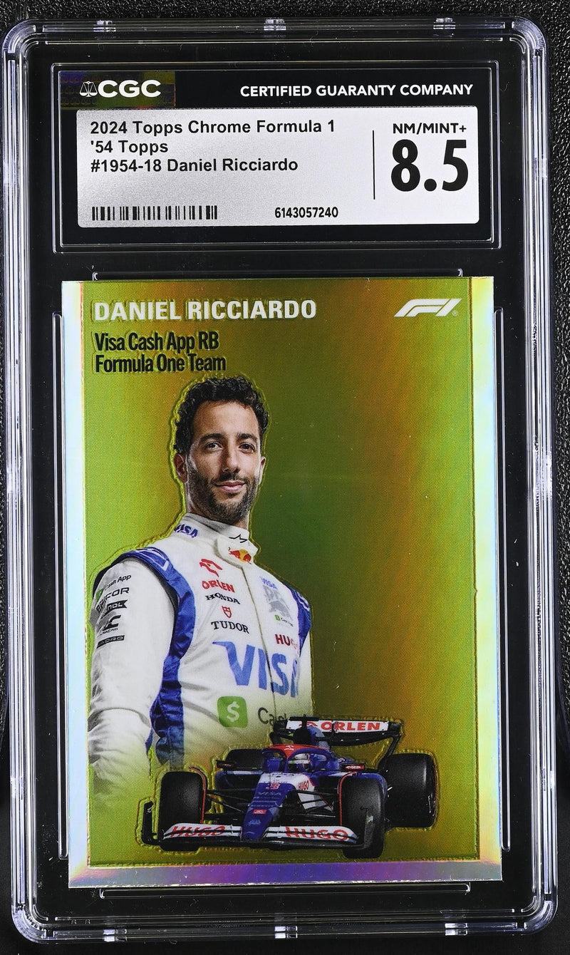 2024 Topps Chrome #1954-18 Daniel Ricciardo CGC 8.5