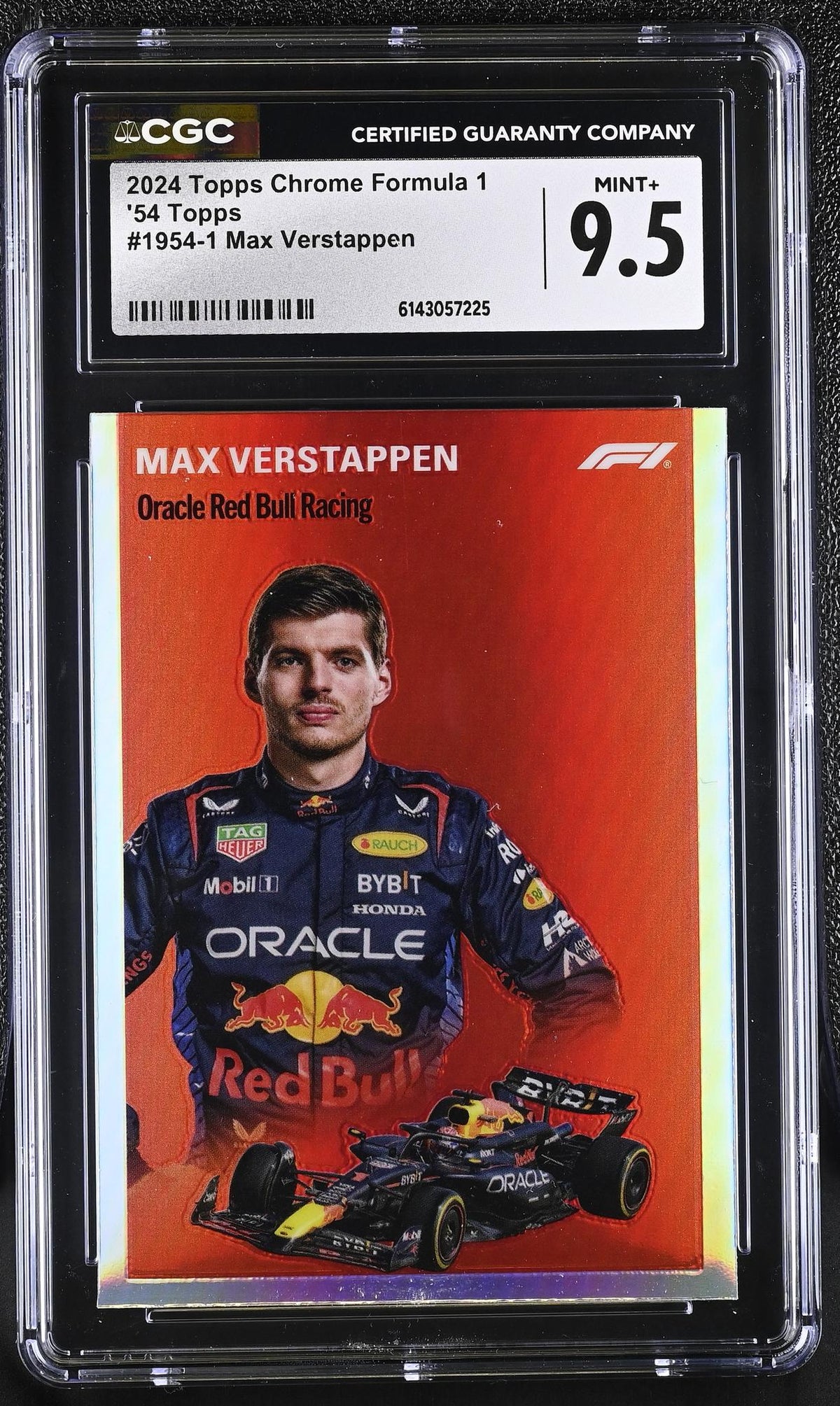 2024 Topps Chrome #1954-1 Max Verstappen '54 Topps CGC 9.5