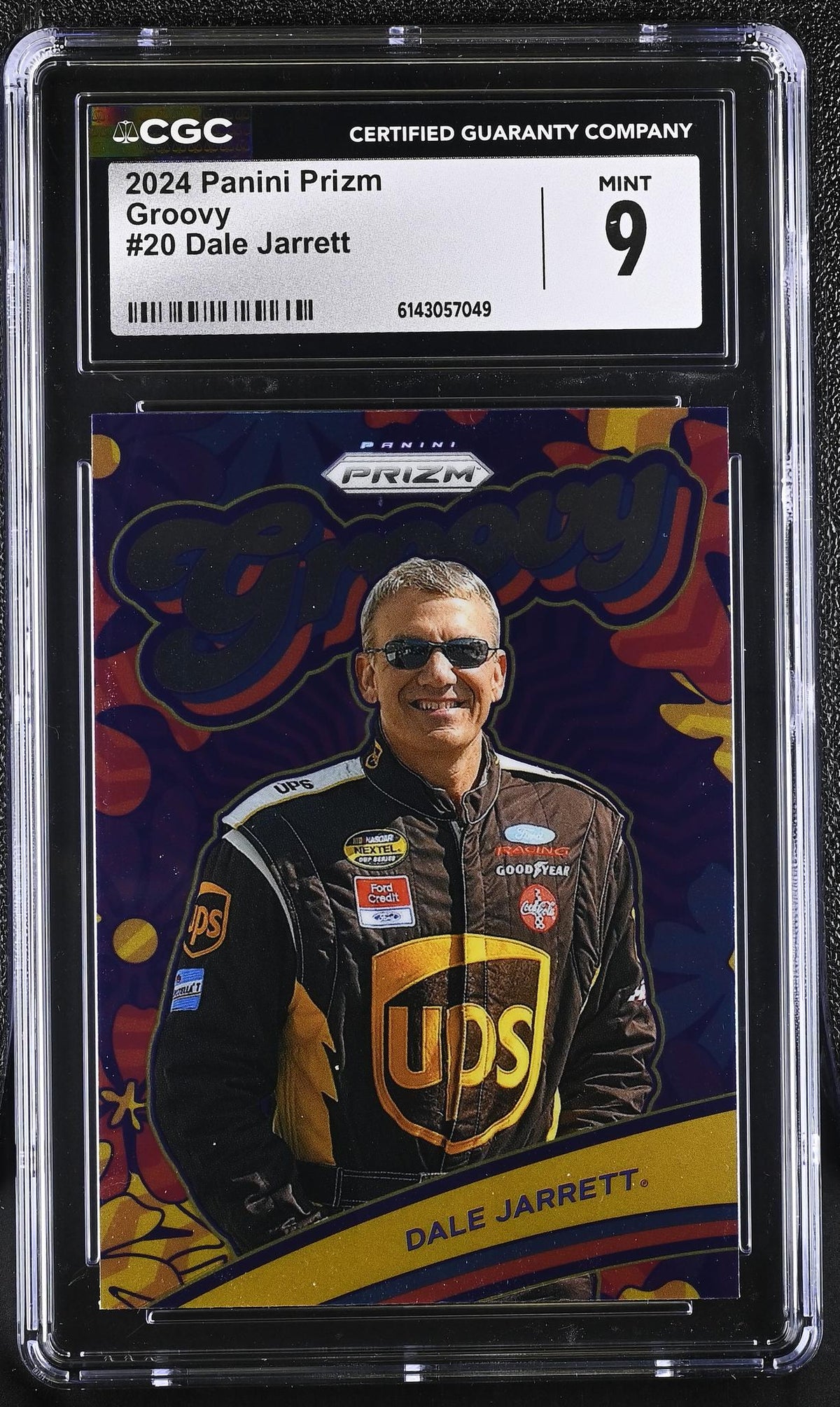 2024 Prizm #20 Dale Jarrett Groovy CGC 9