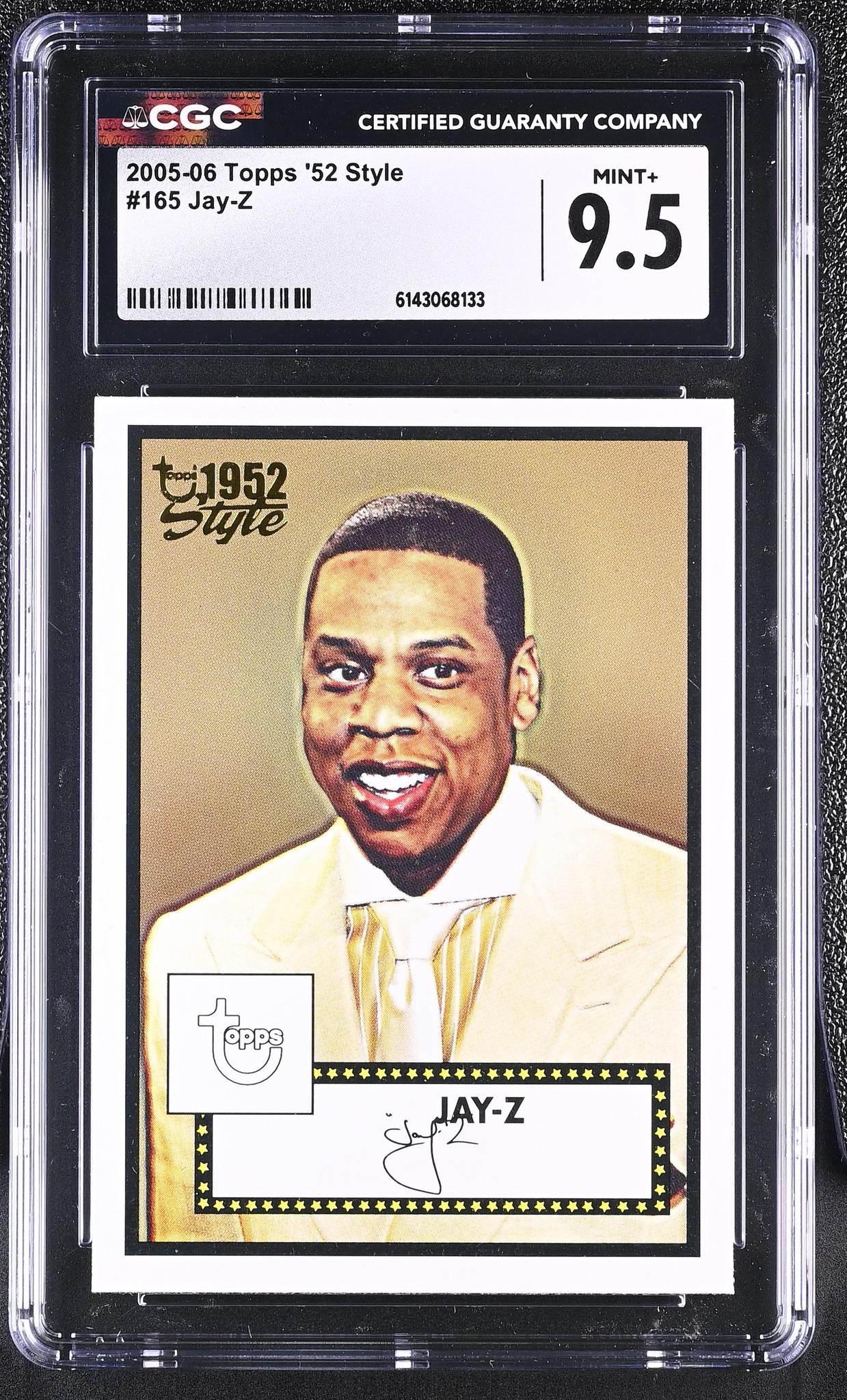2005 Topps '52 Style #165 Jay-Z CGC 9.5