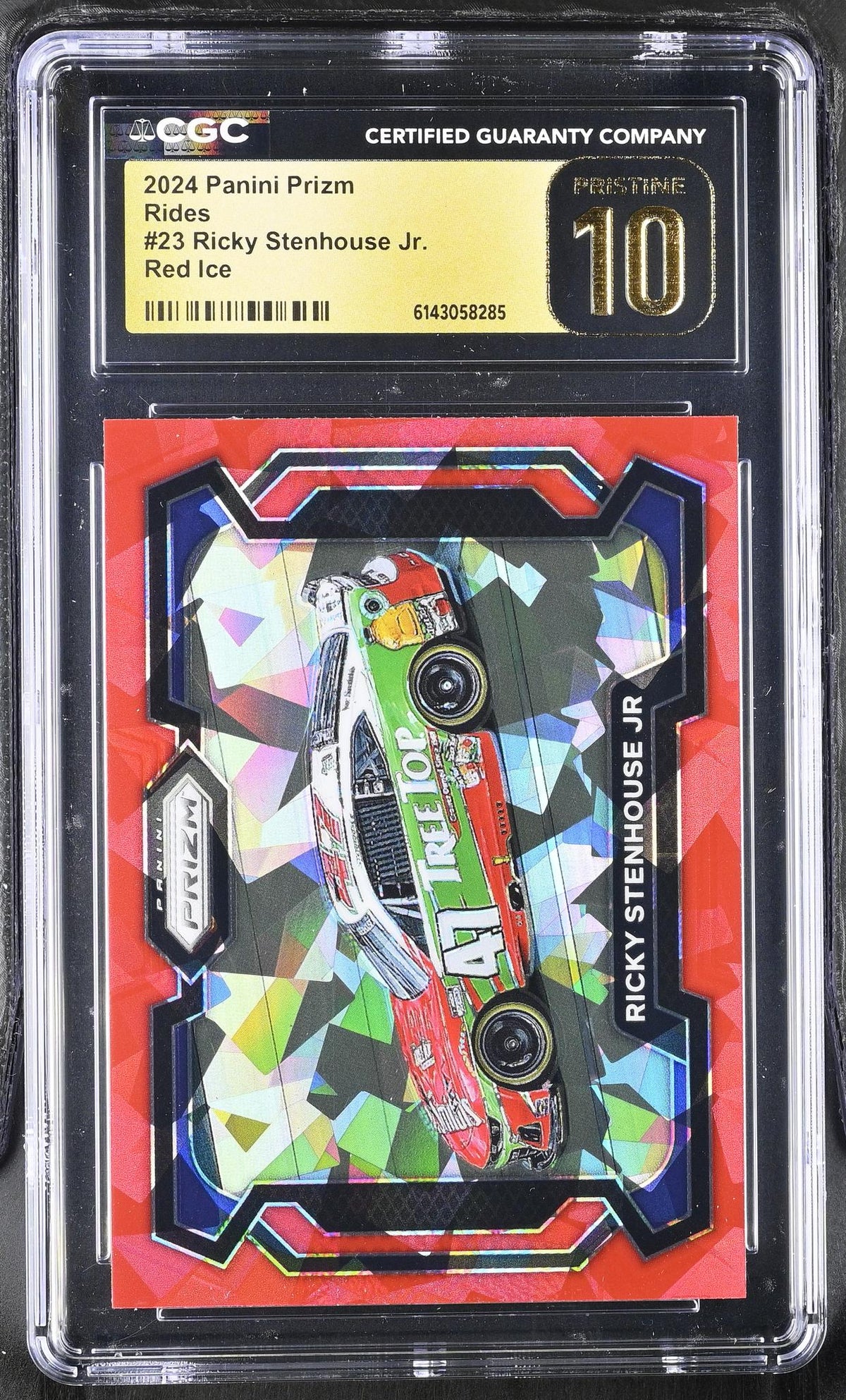 2024 Prizm #23 Ricky Stenhouse Jr. Rides CGC 10