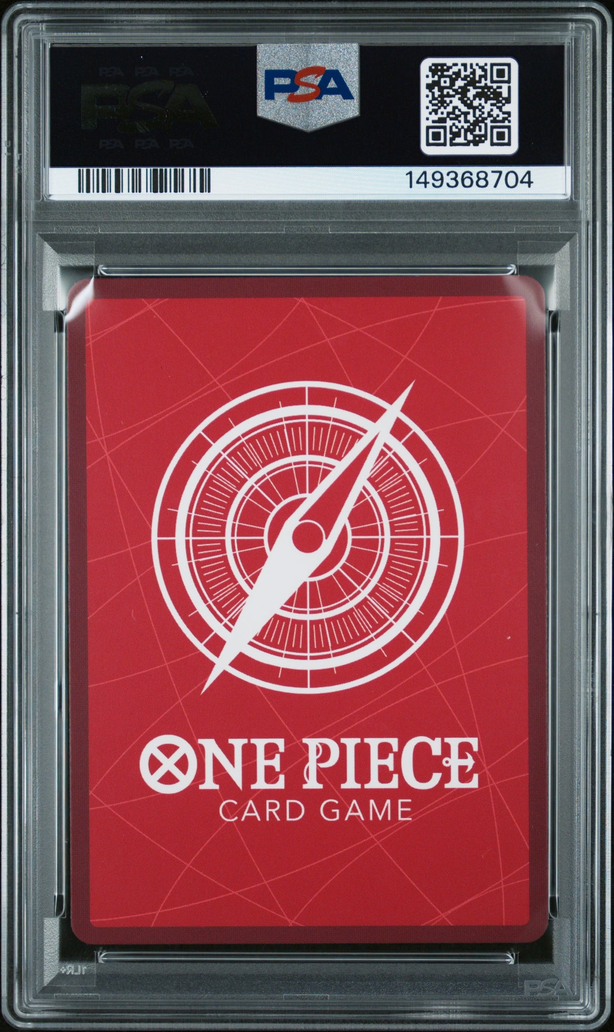 One Piece Card Game Monkey D. Luffy ST29-001 Black & White Alt Art PSA 10