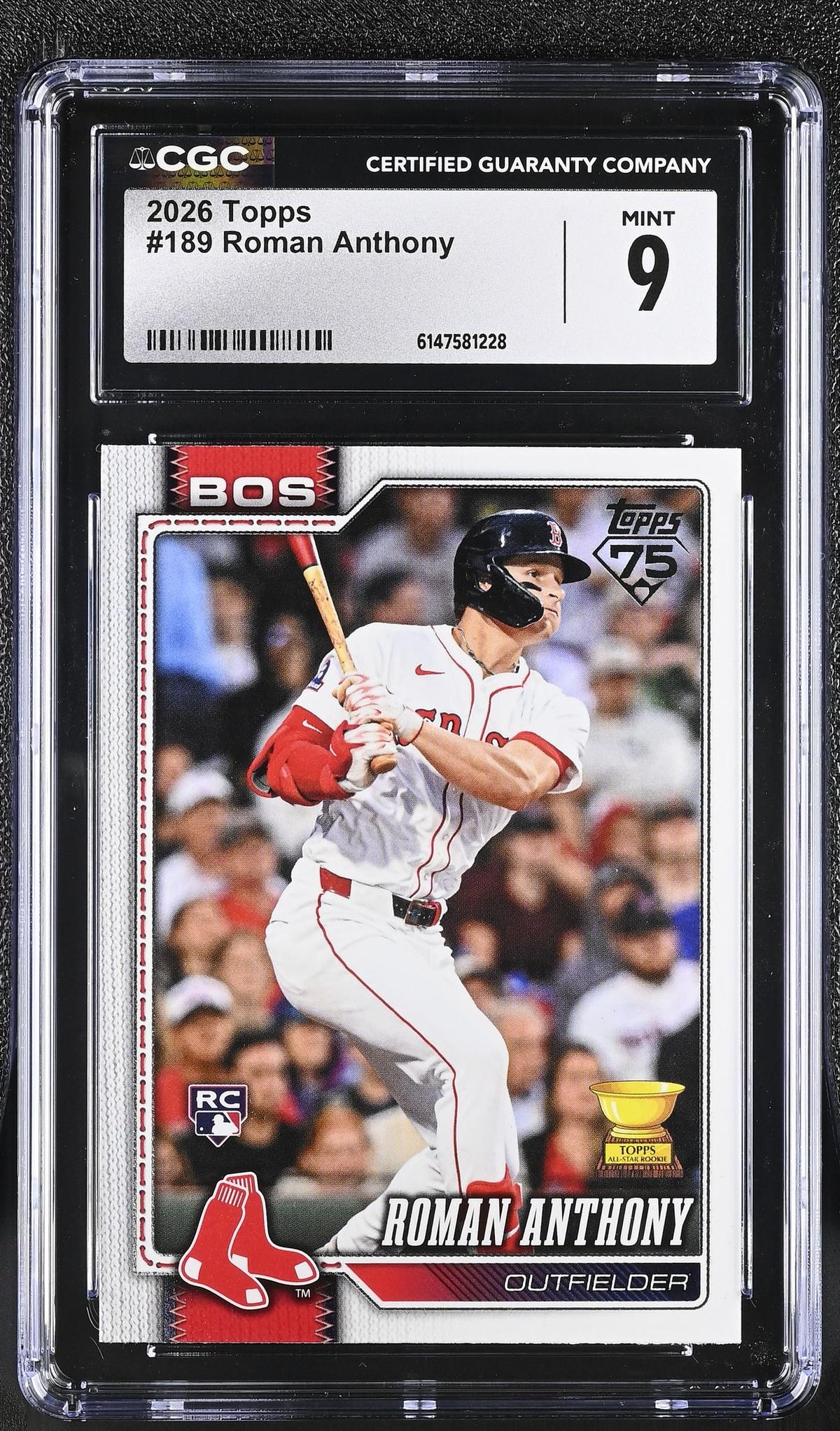 2026 Topps #189 Roman Anthony CGC 9