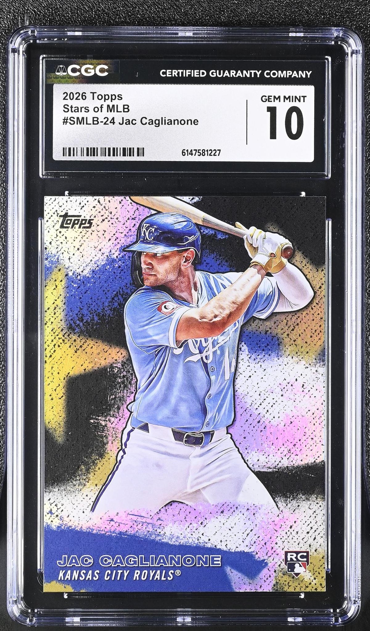 2026 Topps #SMLB-24 Jac Caglianone Stars of MLB CGC 10