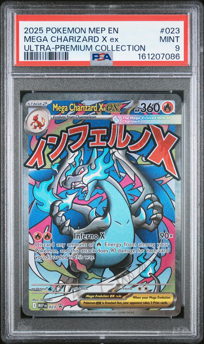 Pokémon Ultra-Premium Collection Mega Charizard X EX #023 PSA 9