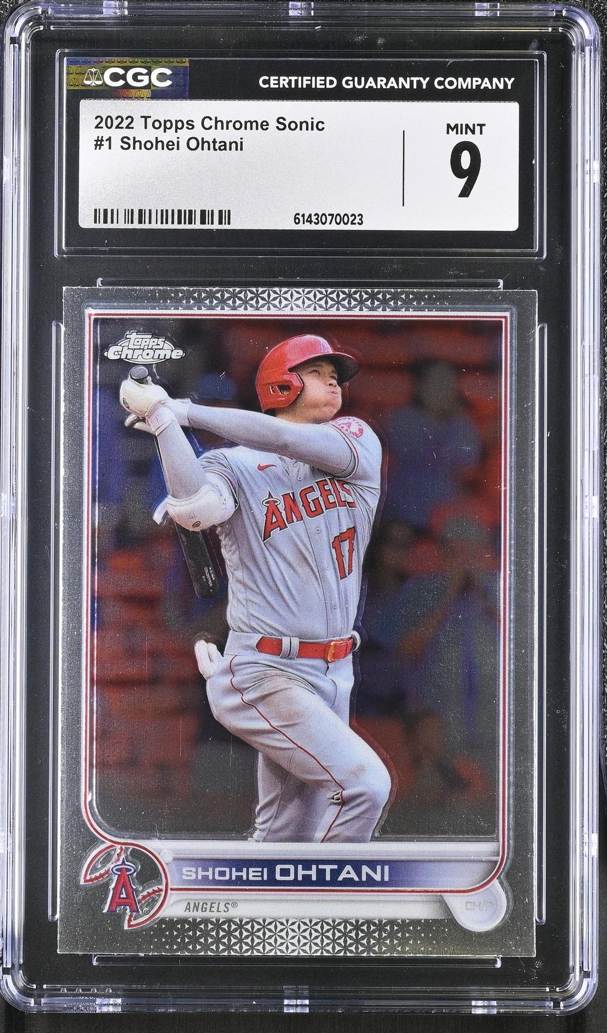 2022 Topps Chrome #1 Shohei Ohtani CGC 9