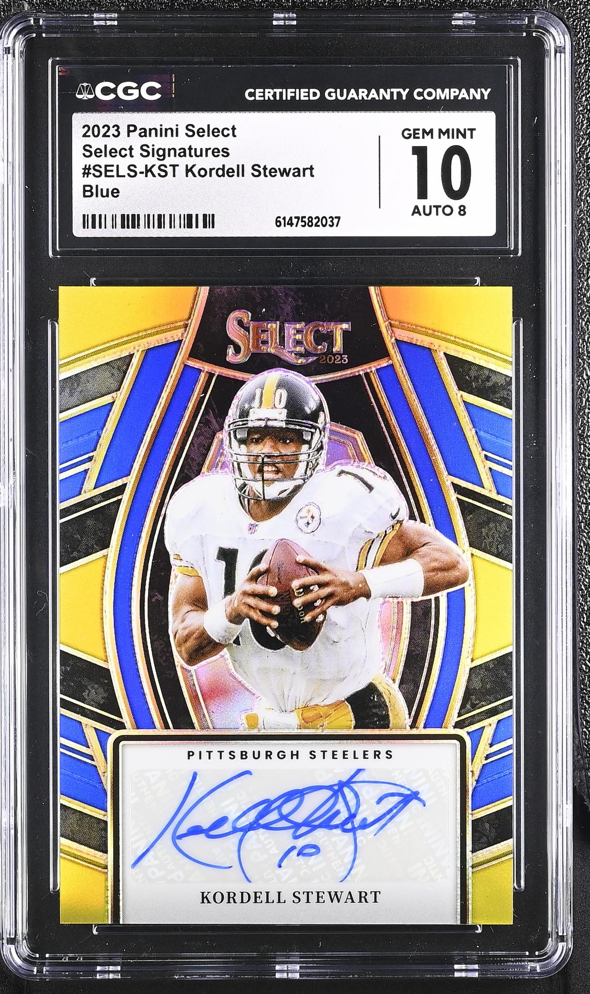 2023 Select #SELS-KST Kordell Stewart Select Signatures /99 CGC 10