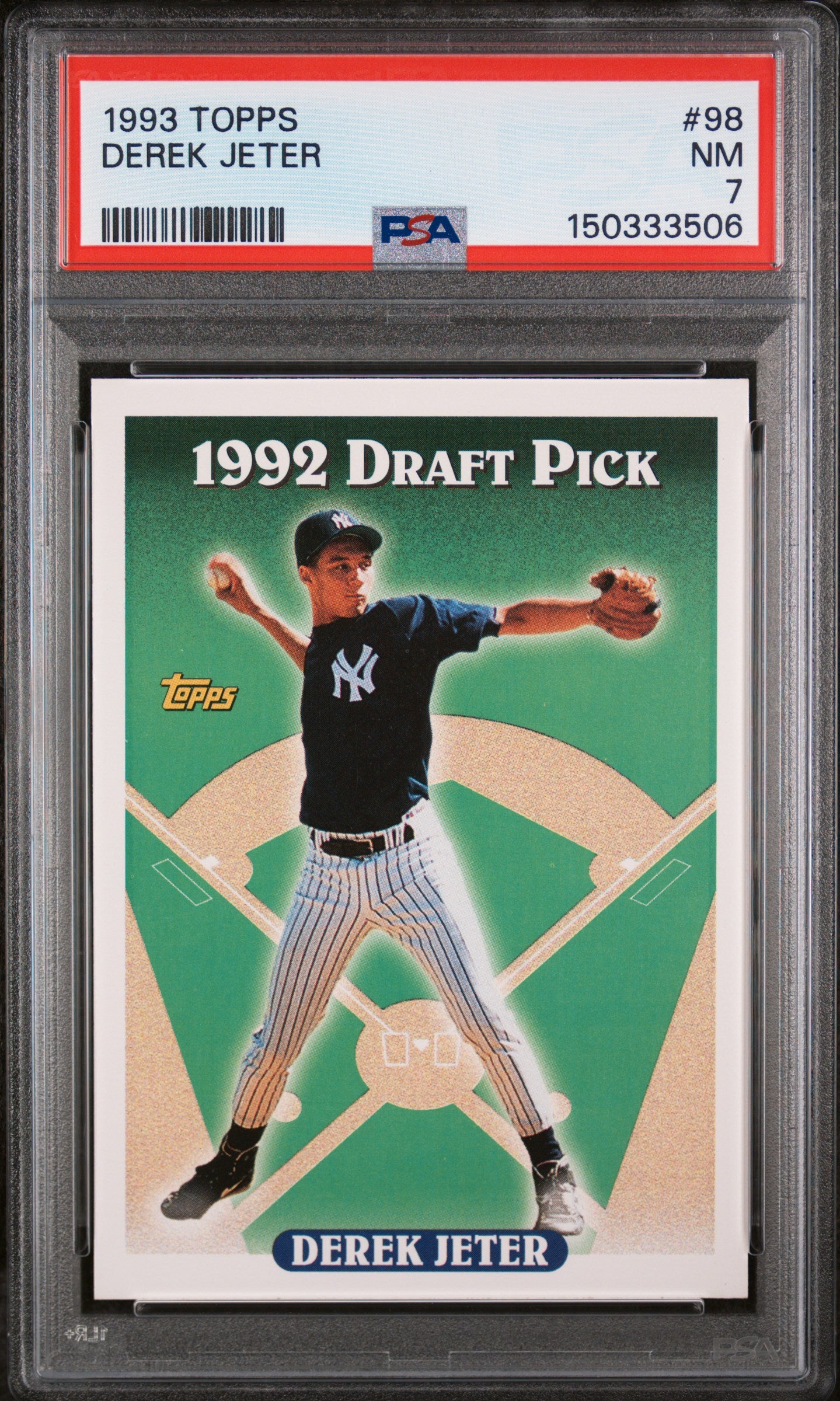 1993 Topps Derek Jeter #98 PSA 7