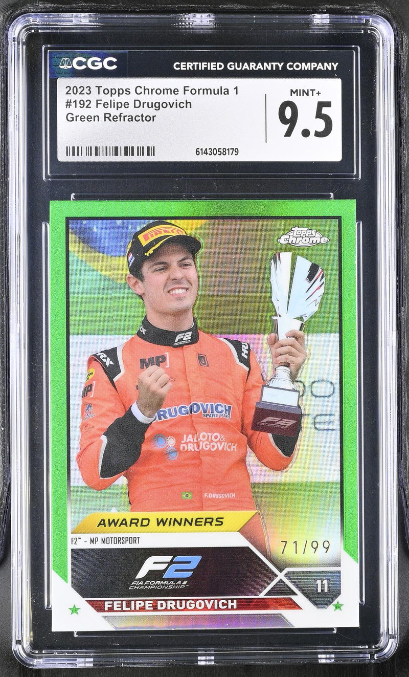2023 Topps Chrome #192 Felipe Drugovich Award Winners /99 CGC 9.5