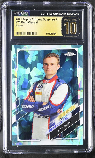 2021 Topps Chrome #76 Bent Viscaal Future Stars /99 CGC 10