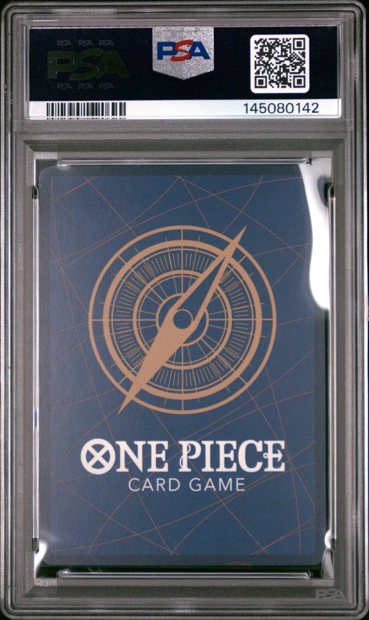 One Piece Card Game Monkey D. Luffy #012 3rd Anniversary Winner PSA 10