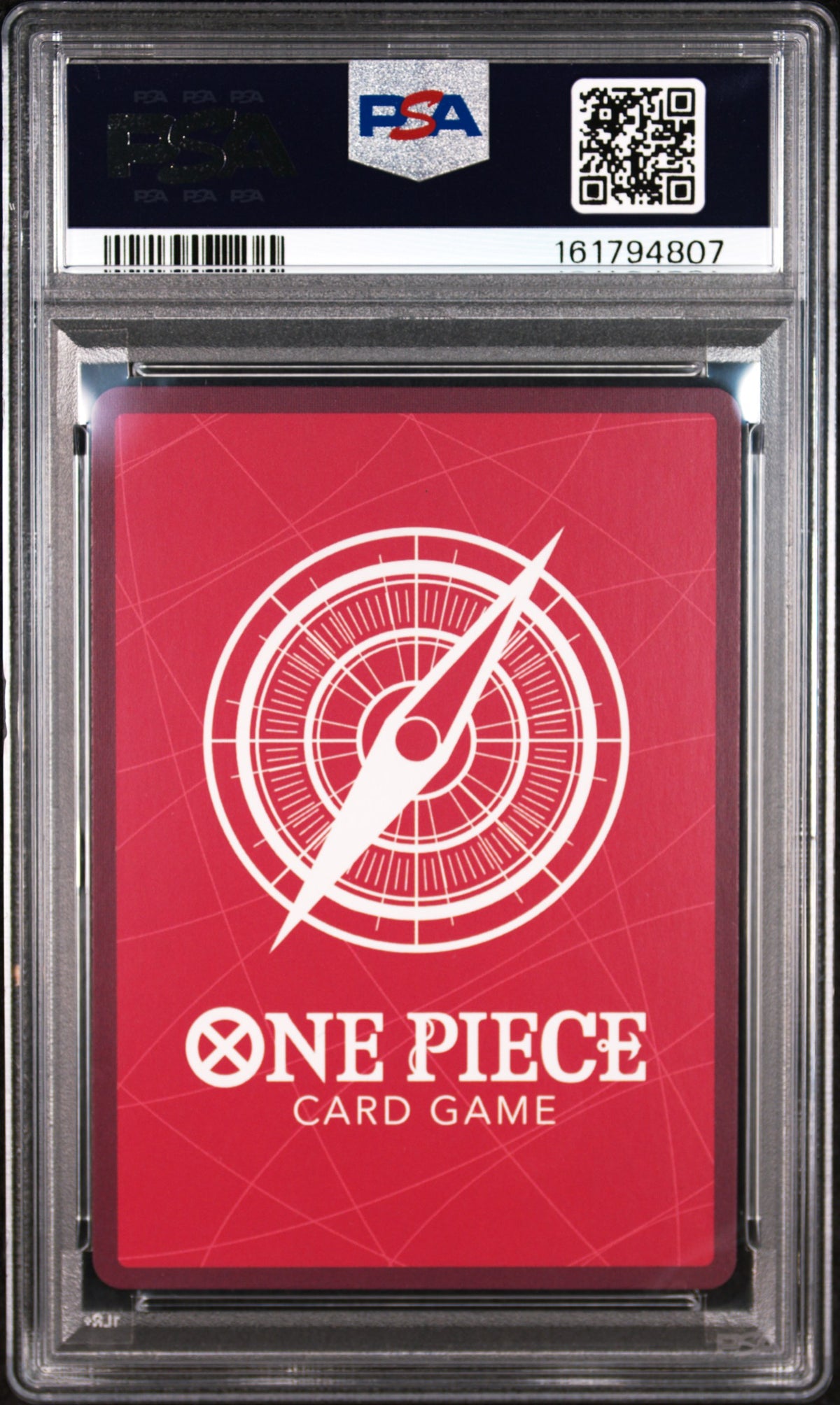 One Piece Card Game Monkey D. Luffy OP01-003 PSA 8