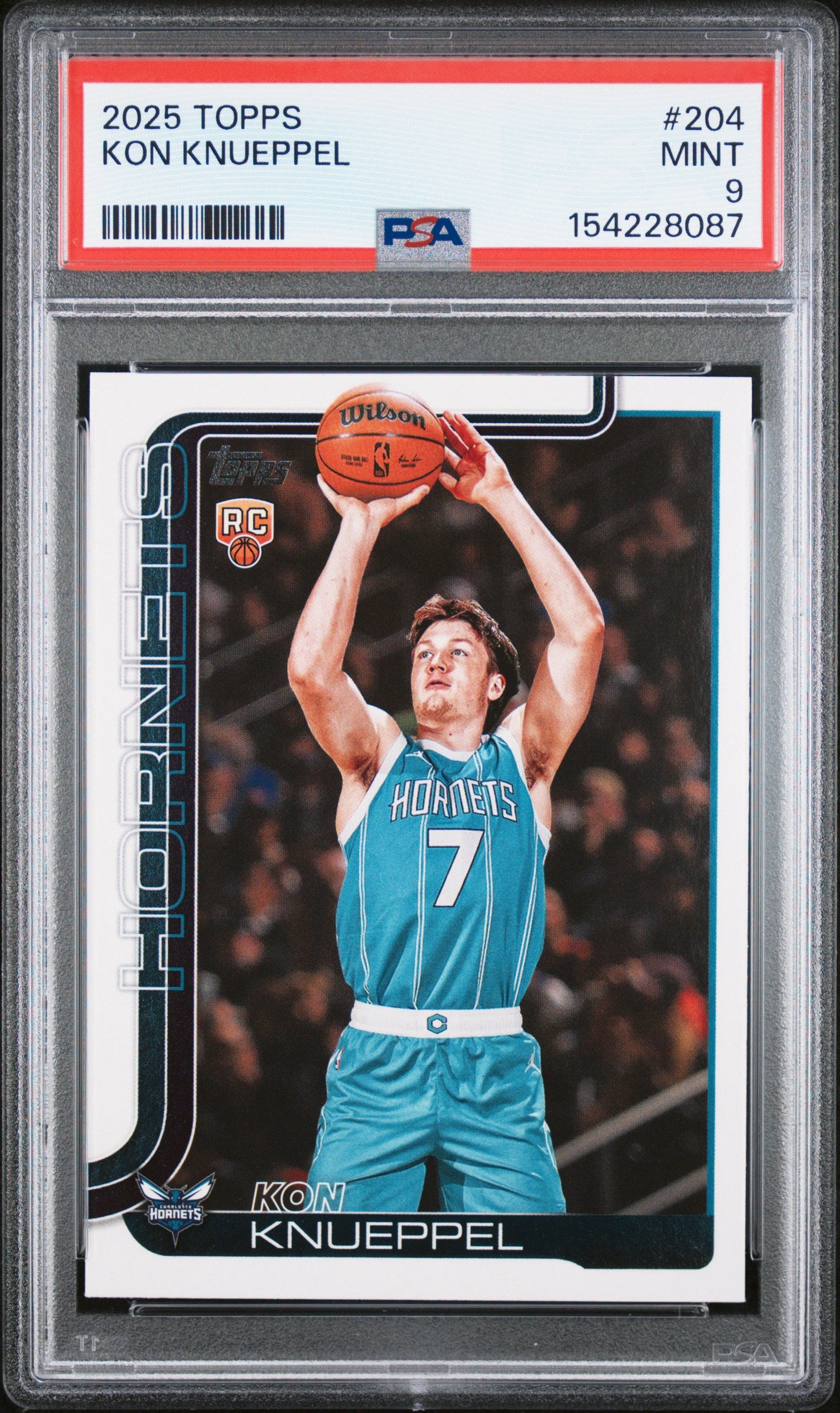 2025 Topps Kon Knueppel #204 PSA 9