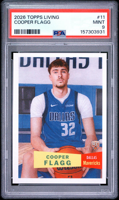 2026 Topps Living Cooper Flagg #11 /169041 PSA 9