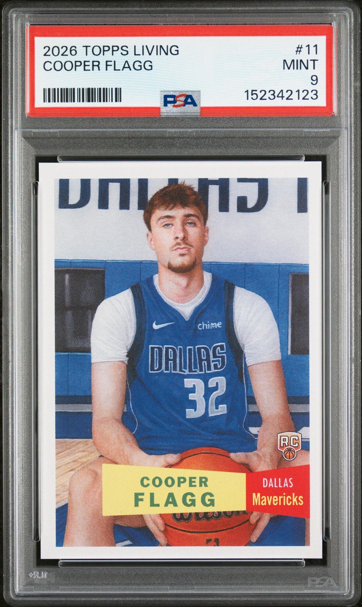 2026 Topps Living Cooper Flagg #11 /169041 PSA 9
