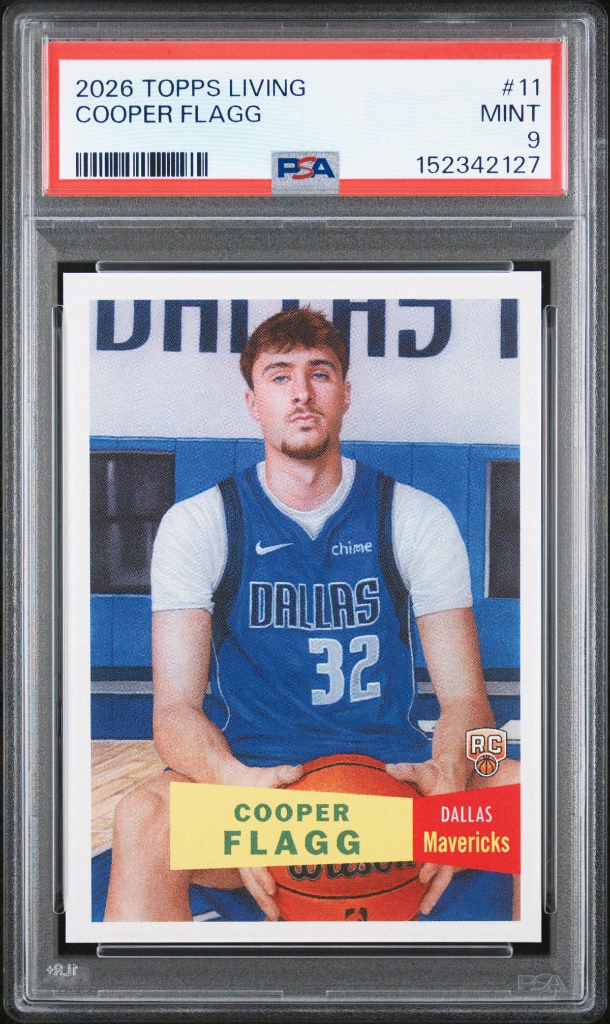 2026 Topps Living Cooper Flagg #11 /169041 PSA 9