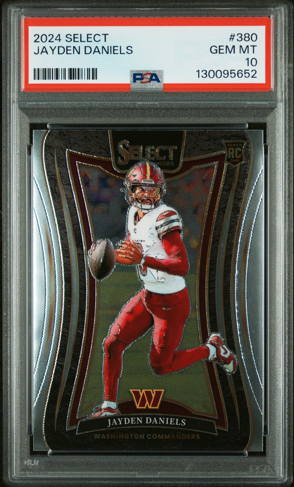 2024 Select Jayden Daniels #380 PSA 10