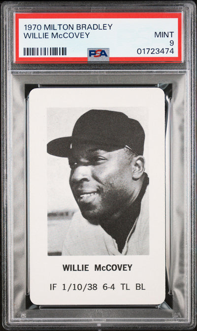 1970 Milton Bradley Willie McCovey PSA 9