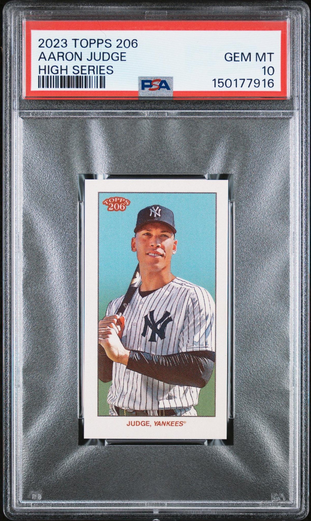 2023 206 High Series Aaron Judge #61 PSA 10