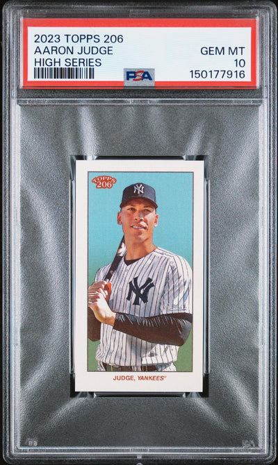 2023 Topps 206 Aaron Judge High Series PSA 10