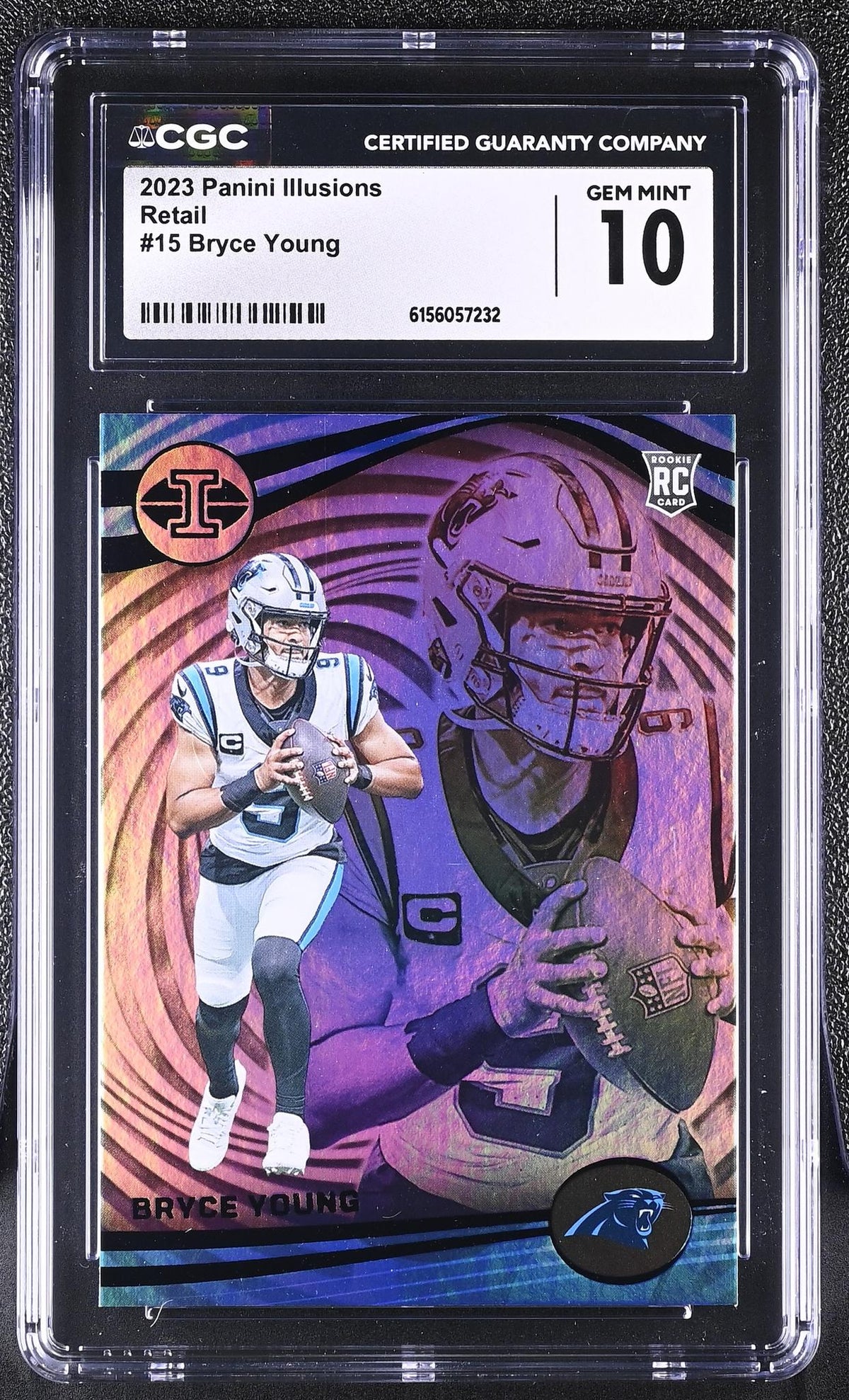 2023 Illusions #15 Bryce Young Retail CGC 10