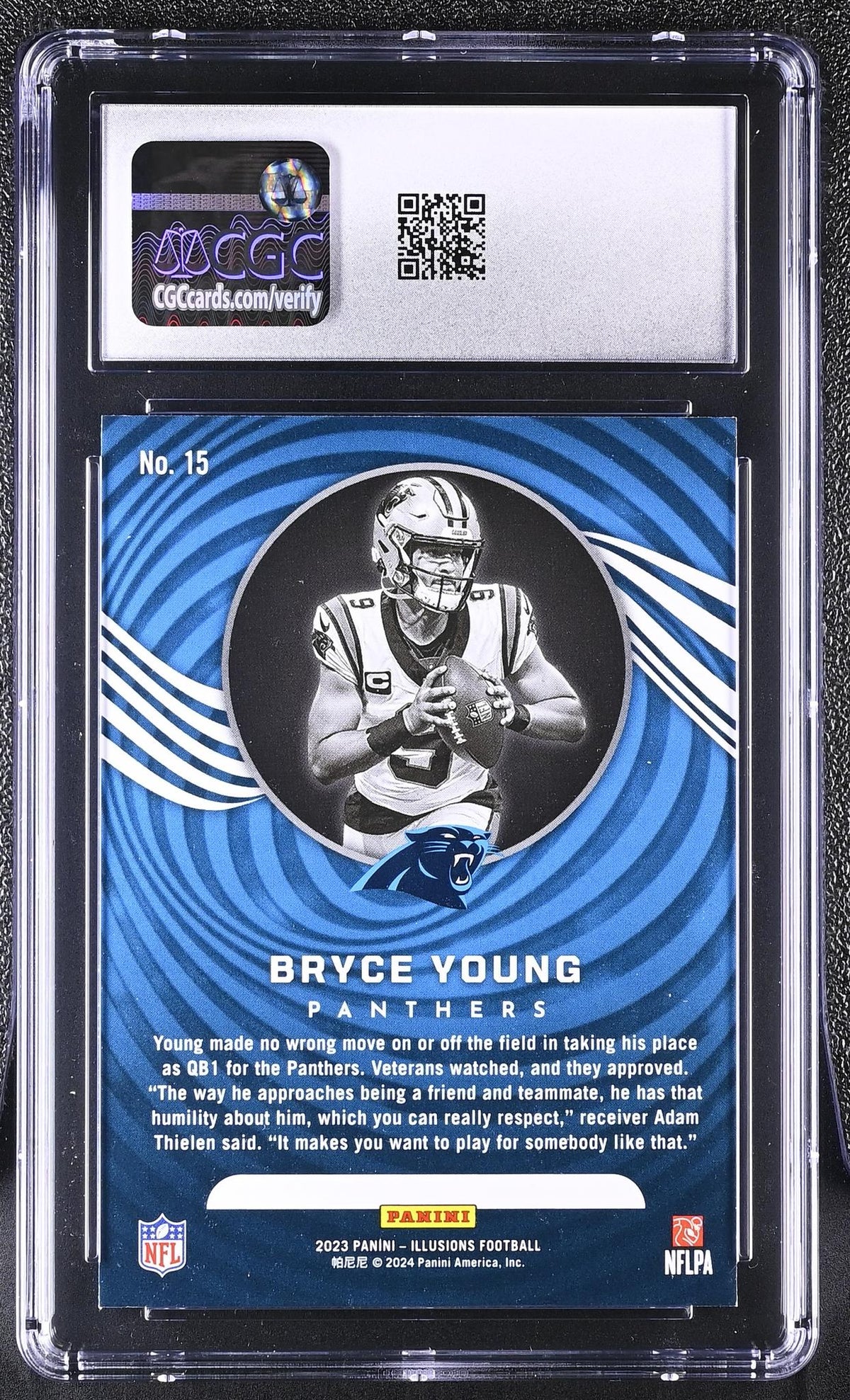 2023 Illusions #15 Bryce Young Retail CGC 10