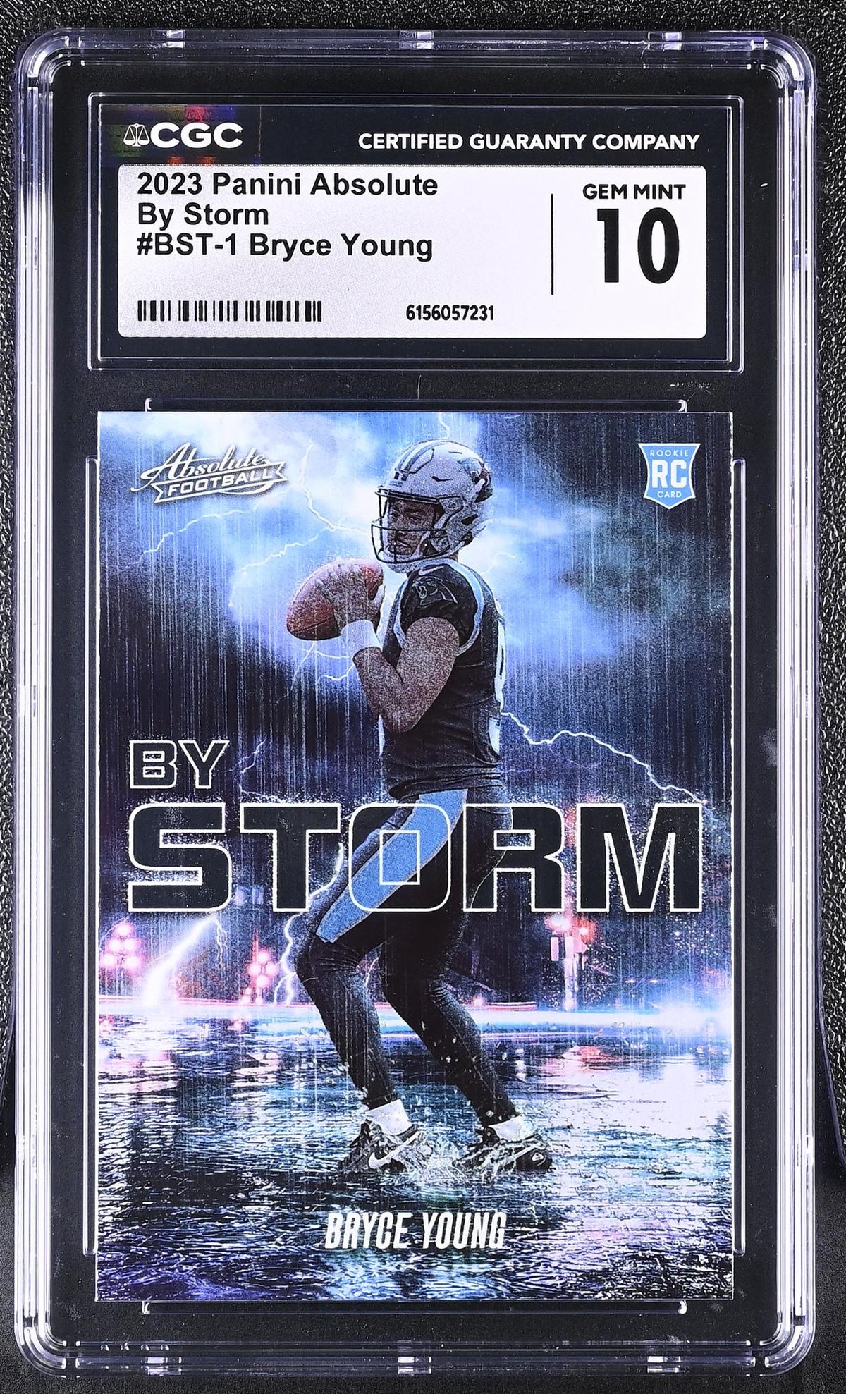 2023 Absolute #BST-1 Bryce Young By Storm CGC 10