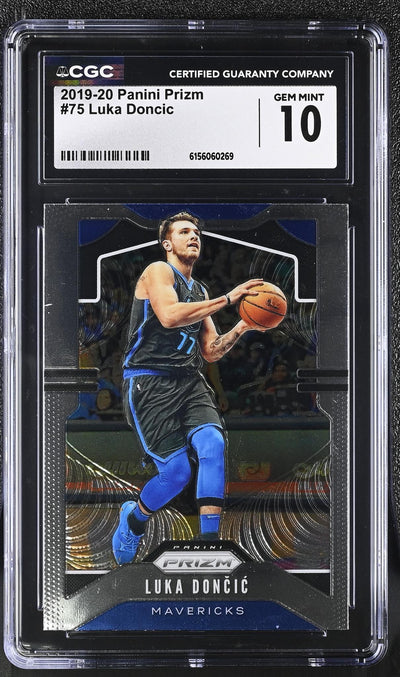 2019-20 Panini Prizm Luka Dončić #75 CGC 10