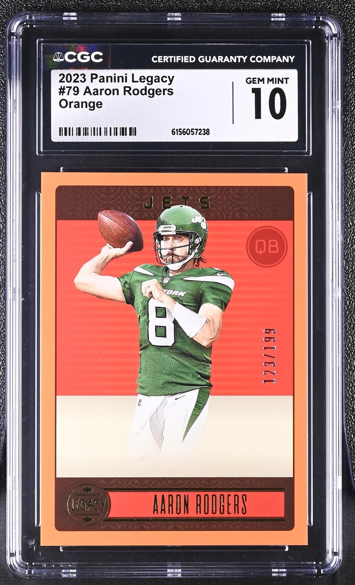 2023 Legacy #79 Aaron Rodgers /199 CGC 10