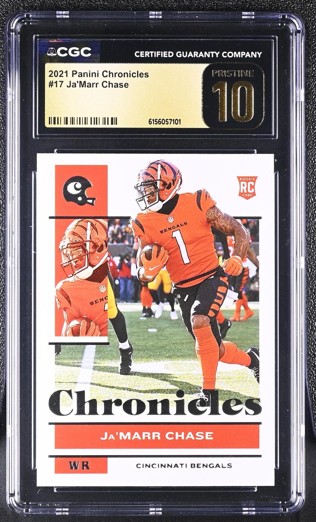 2021 Chronicles #17 Ja'Marr Chase Prestige CGC 10