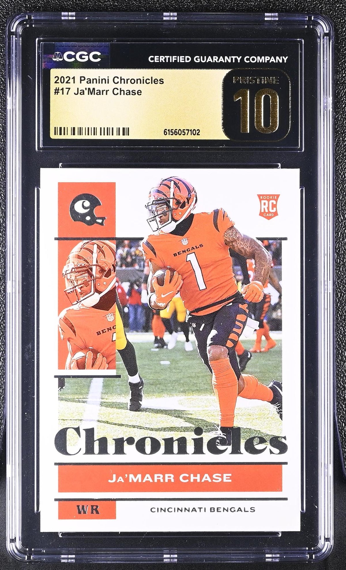 2021 Chronicles #17 Ja'Marr Chase CGC 10
