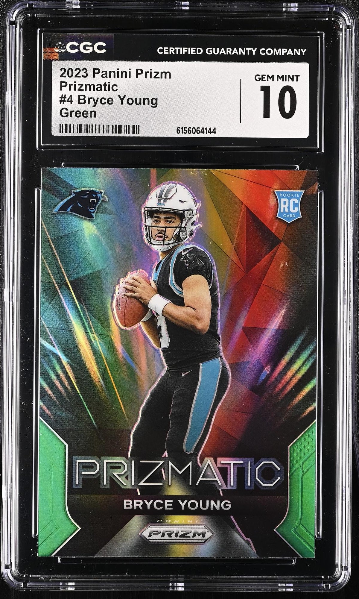 2023 Prizm #4 Bryce Young Prizmatic CGC 10