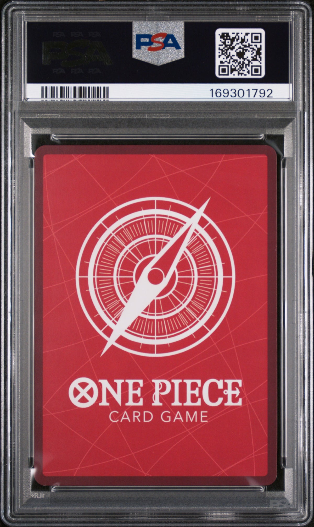2022 One Piece Romance Dawn Leader Monkey D. Luffy #OP01003 PSA 8