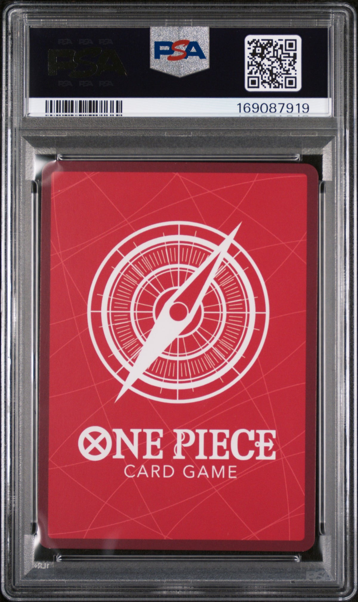 2022 One Piece Romance Dawn Leader Monkey D. Luffy #OP01003 PSA 8