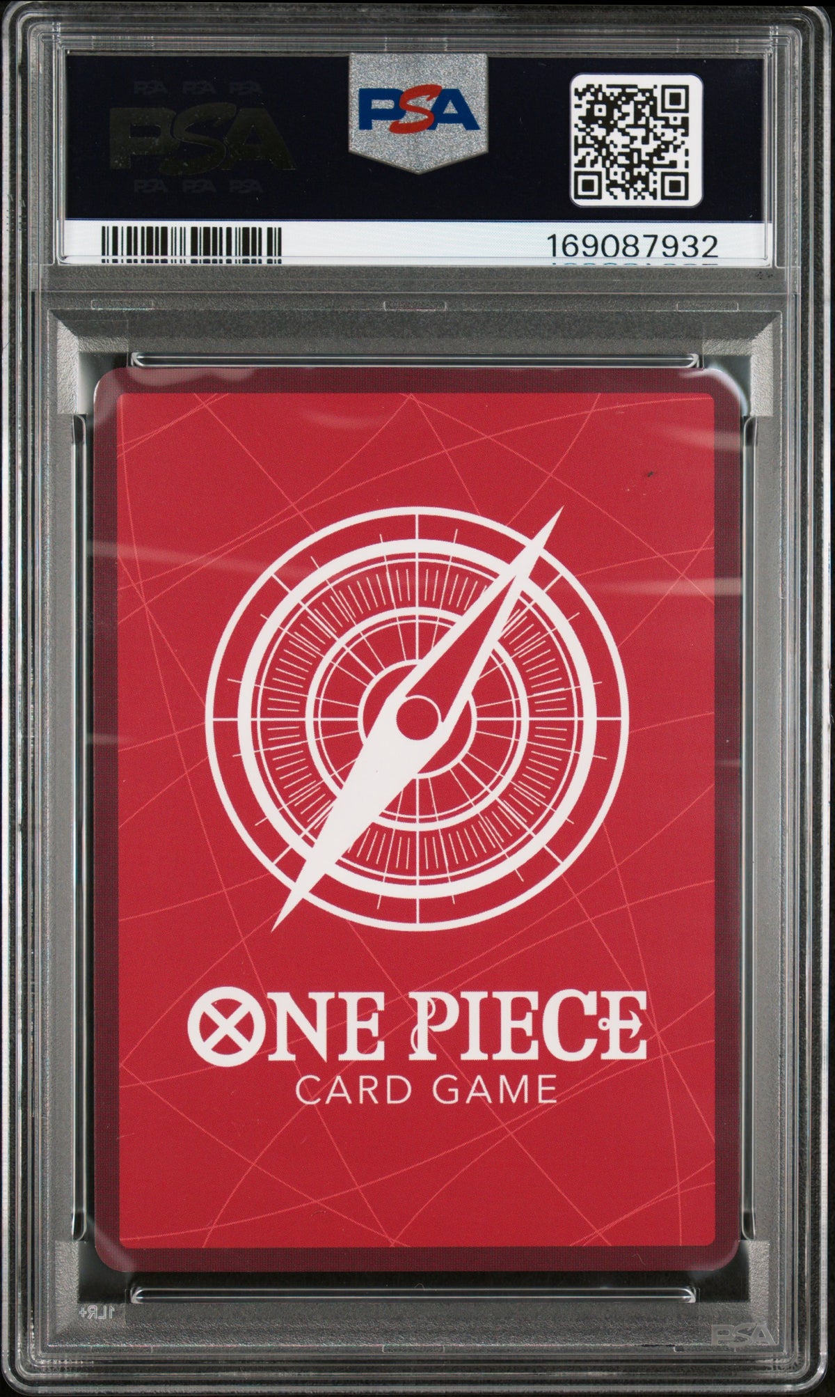 One Piece Card Game Monkey D. Luffy #003 Supernovas/Straw Hat Crew PSA 8