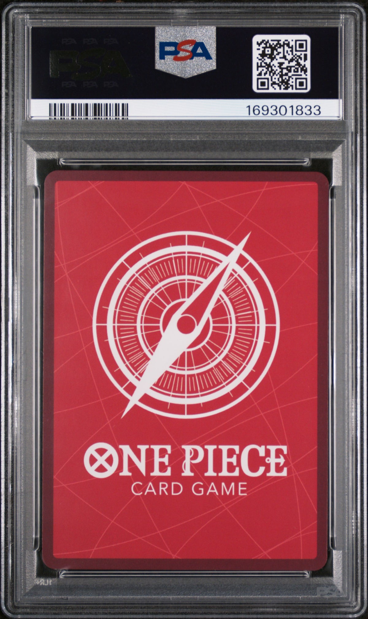 2022 One Piece OP01 Monkey D. Luffy #003 PSA 8