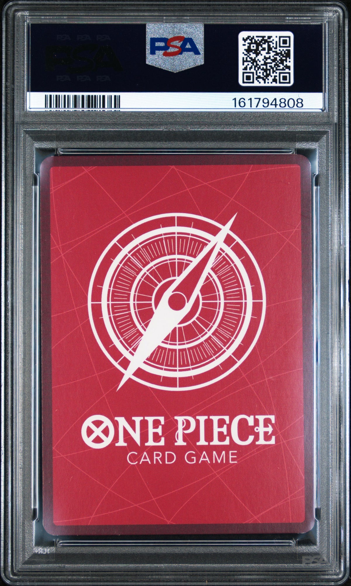 One Piece Card Game Monkey D. Luffy #003 PSA 7