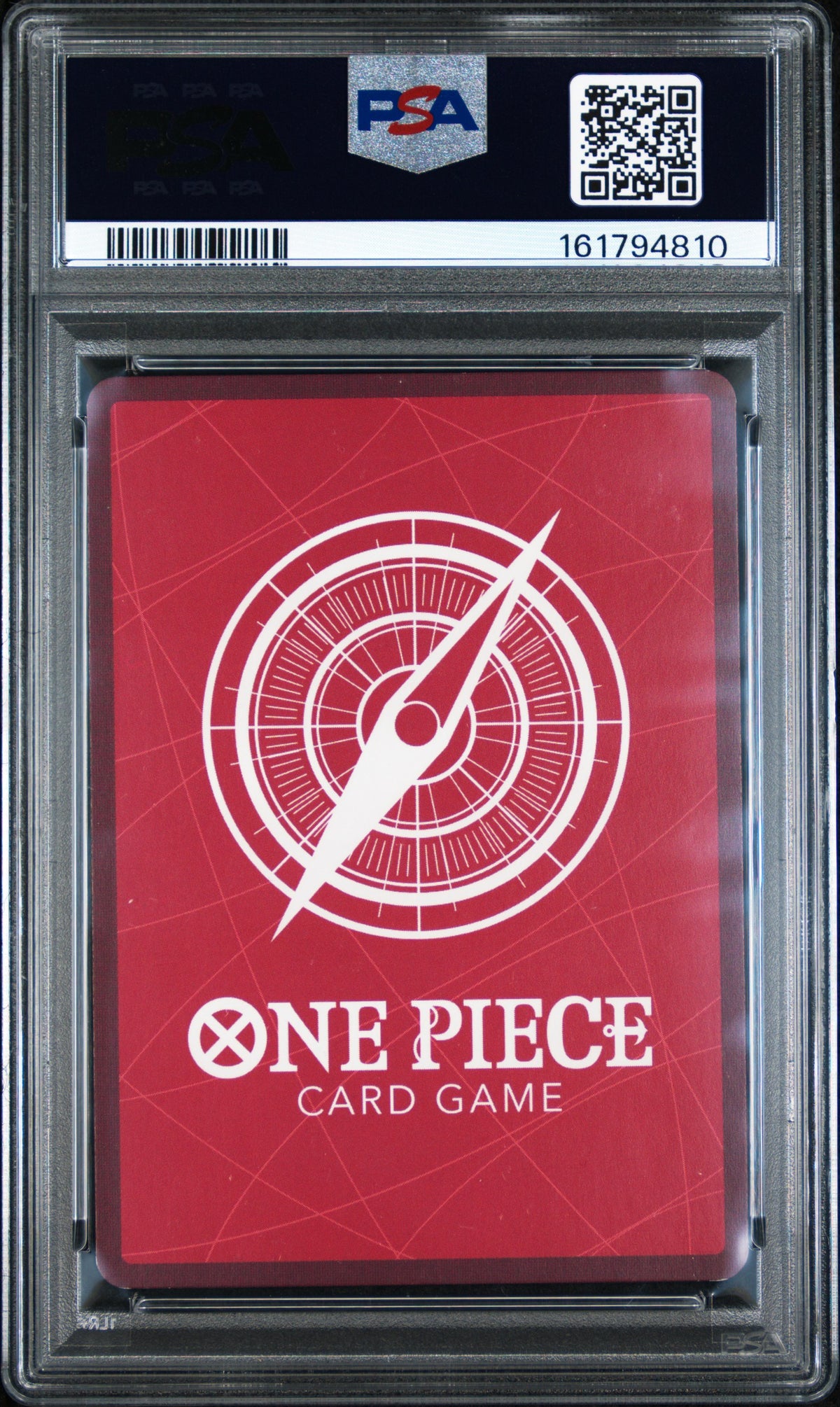 One Piece Card Game Monkey D. Luffy OP01-003 PSA 7