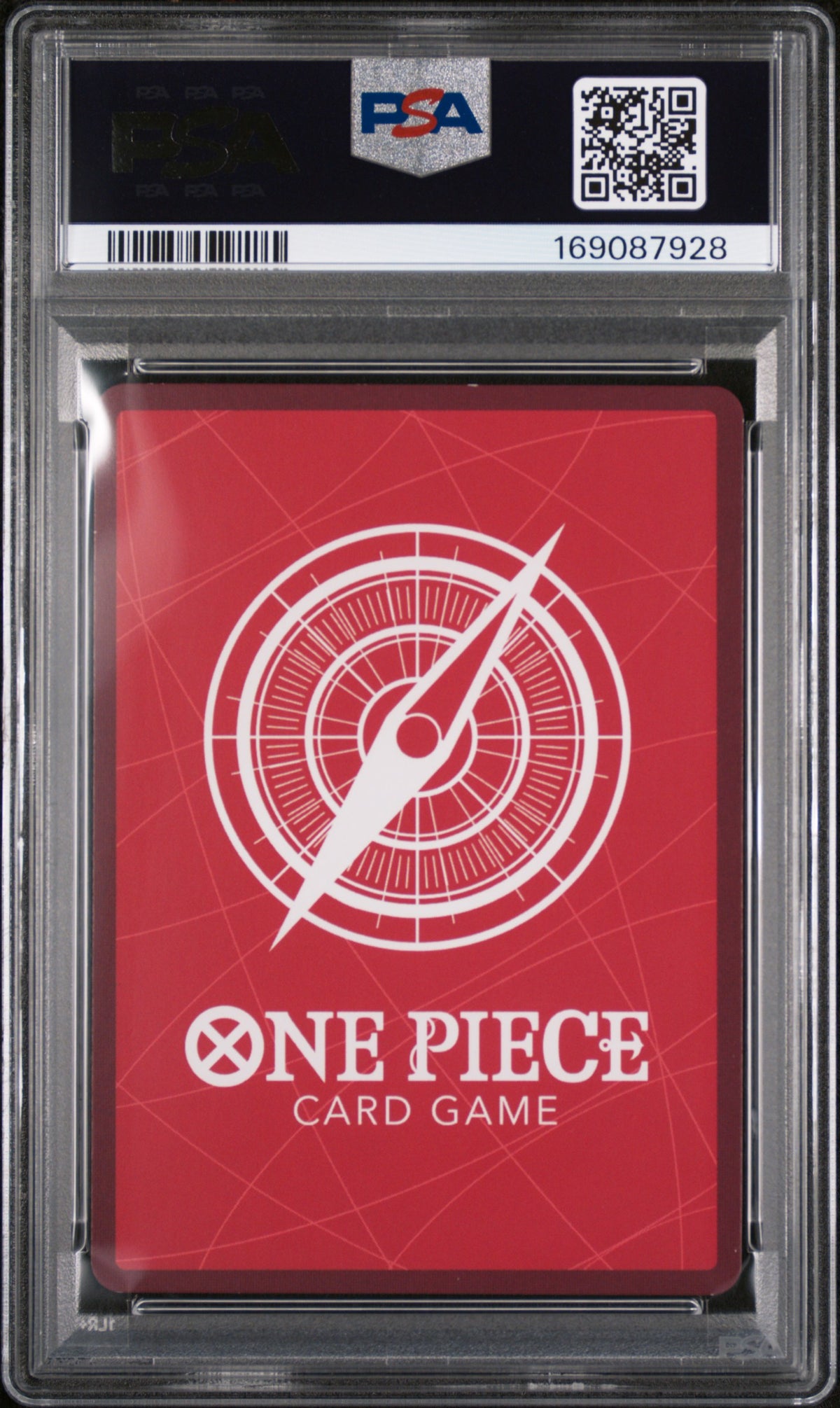 One Piece Card Game Monkey D. Luffy OP01-003 PSA 7