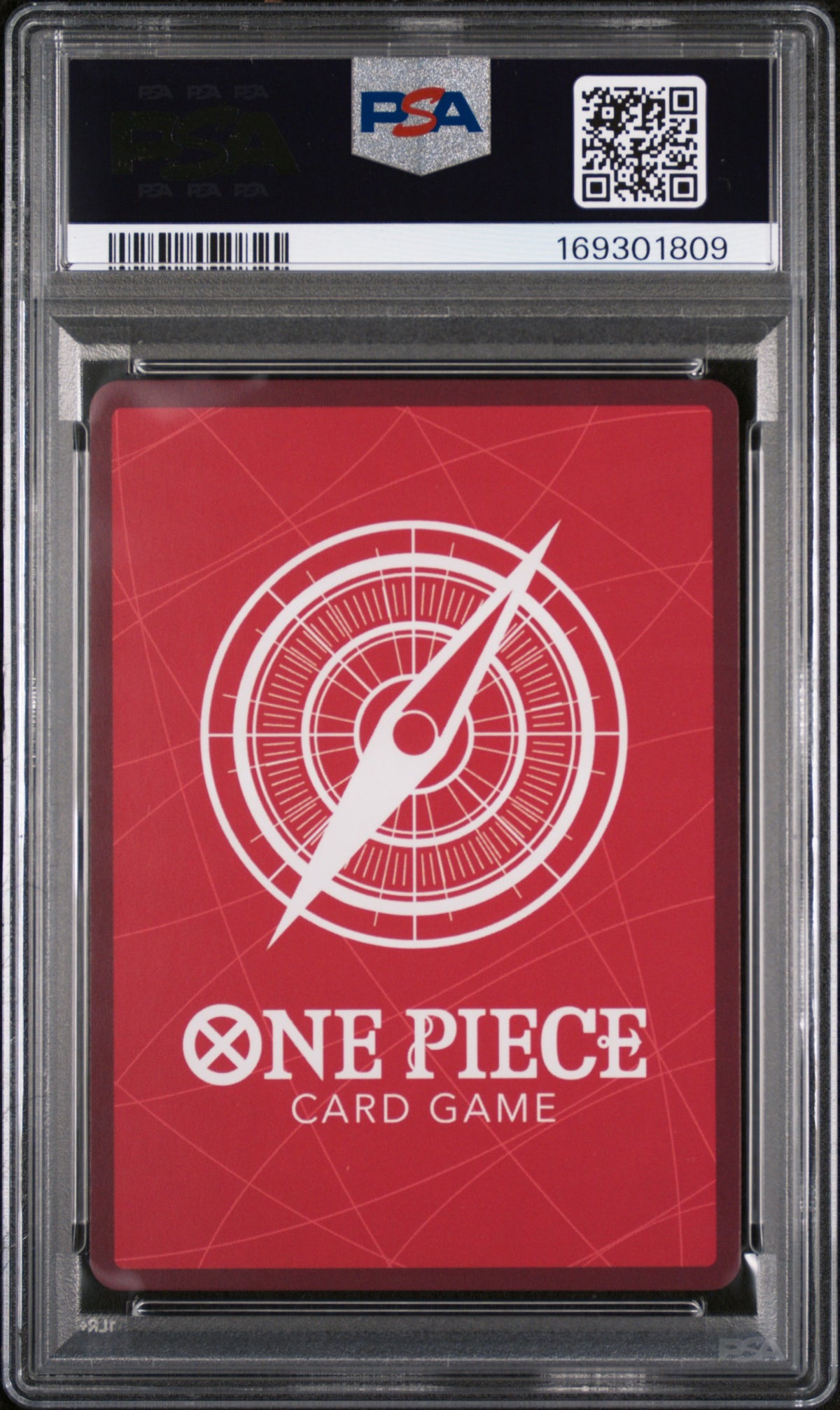 One Piece Card Game Monkey D. Luffy #003 Supernovas/Straw Hat Crew PSA 9