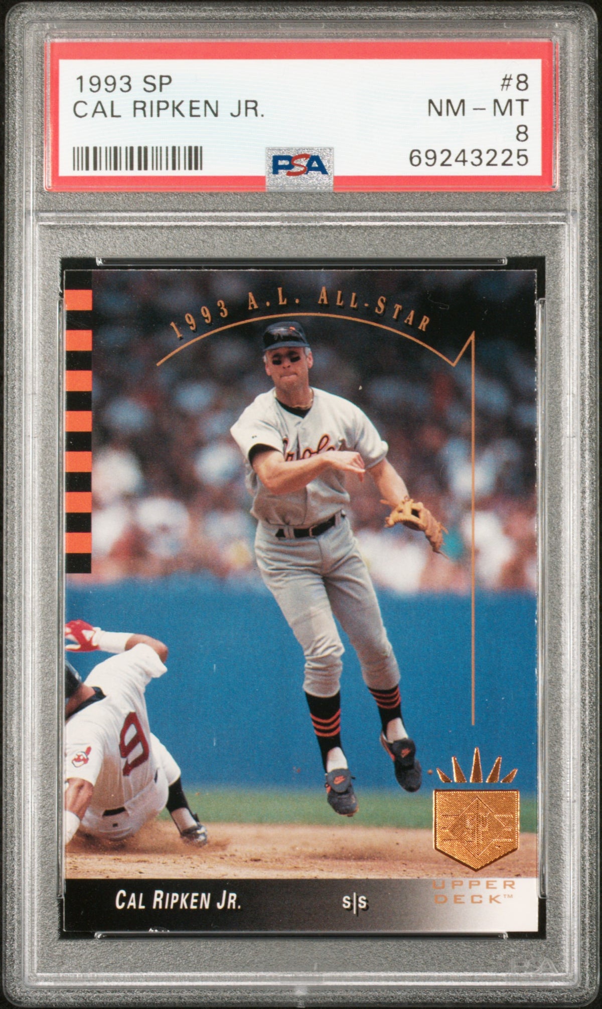 1993 SP Cal Ripken Jr. #8 PSA 8