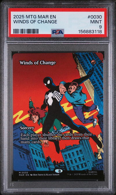 Magic: The Gathering Winds of Change #0030 PSA 9
