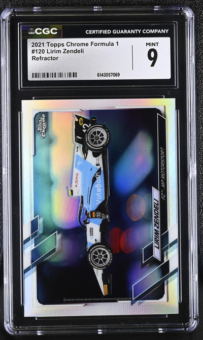 2021 Topps Chrome #120 Lirim Zendeli CGC 9