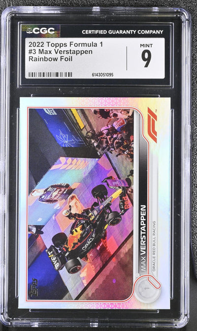 2022 Formula 1 #3 Max Verstappen CGC 9