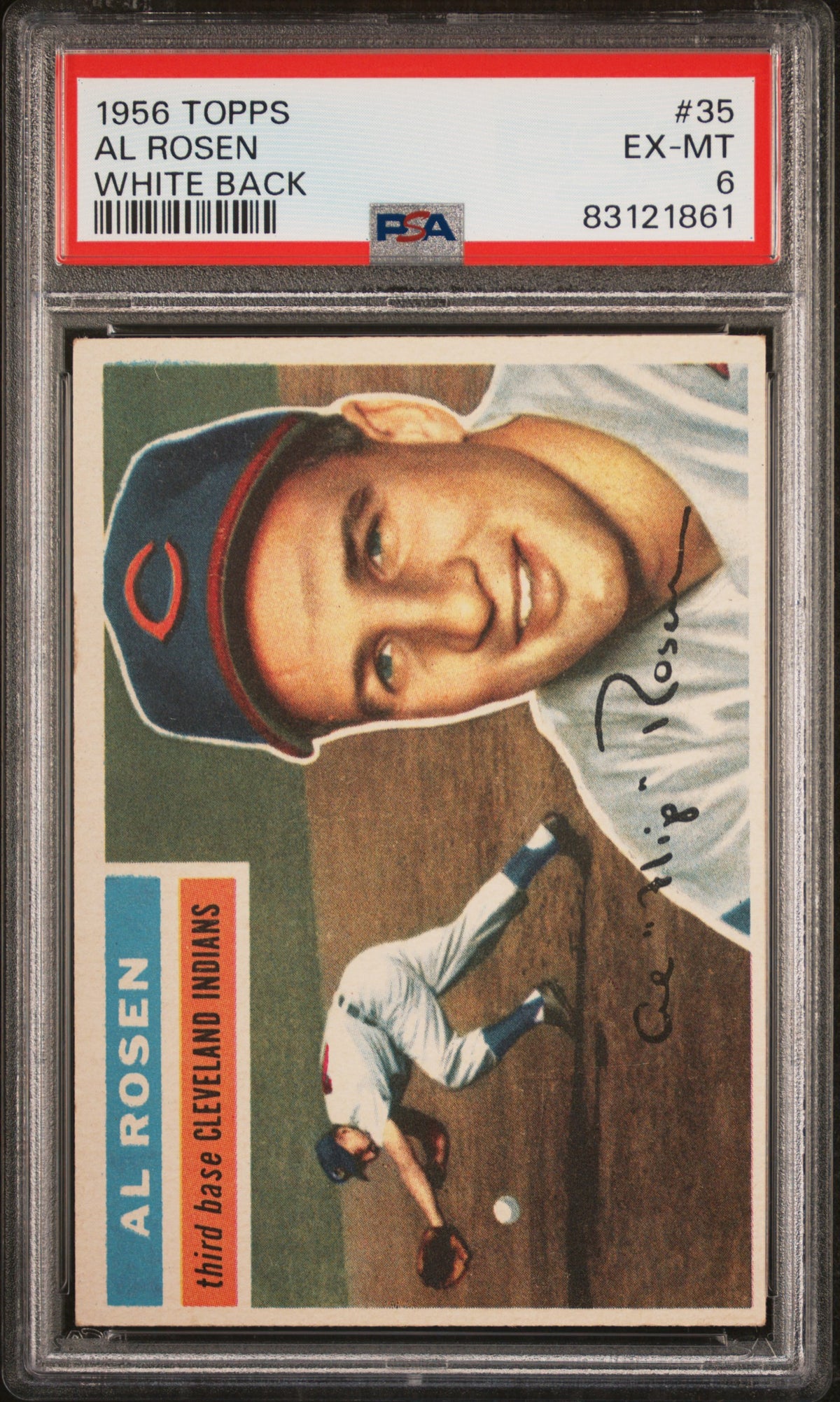 1956 Topps Al Rosen #35 PSA 6