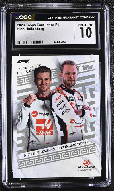 2023 Topps Eccellenza F1 Nico Hulkenberg La Squadra CGC 10